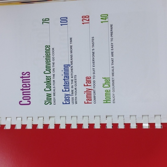 βοΈ RIVAL CROCKPOT THREE IN ONE HARDCOVER COOKBOOK w/Binder Deadstock - Picture 11 of 17